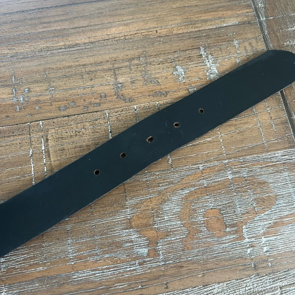 Timberland Reversible Leather Belt Black & Dark Brown Size 40